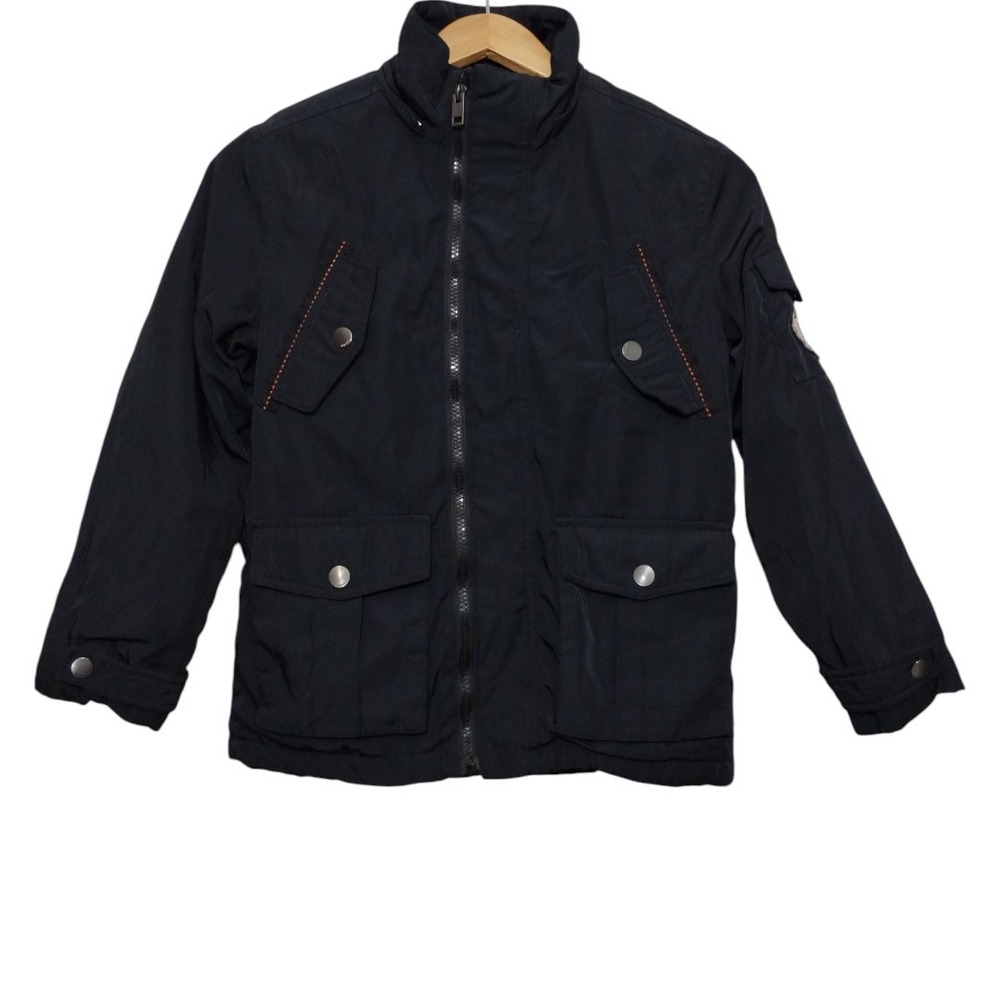 Diesel Kids 8 Winter Jacket Soft Sherpa Lined Full Zip Button Pocket (NO HOODIE)